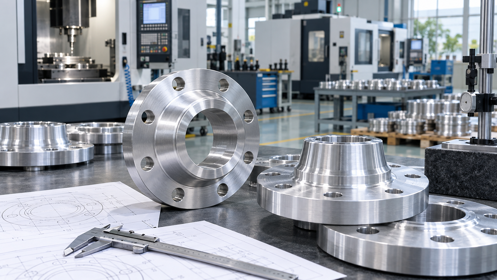 How Forged Aluminum Flanges Support Reliable Power Equipment Projects